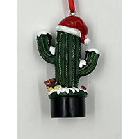 Polyresin Cactus Hanging Dec