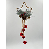 Metal Bells Door Hanging Dec
