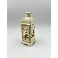 Metal Xmas Tree Lantern Table Dec